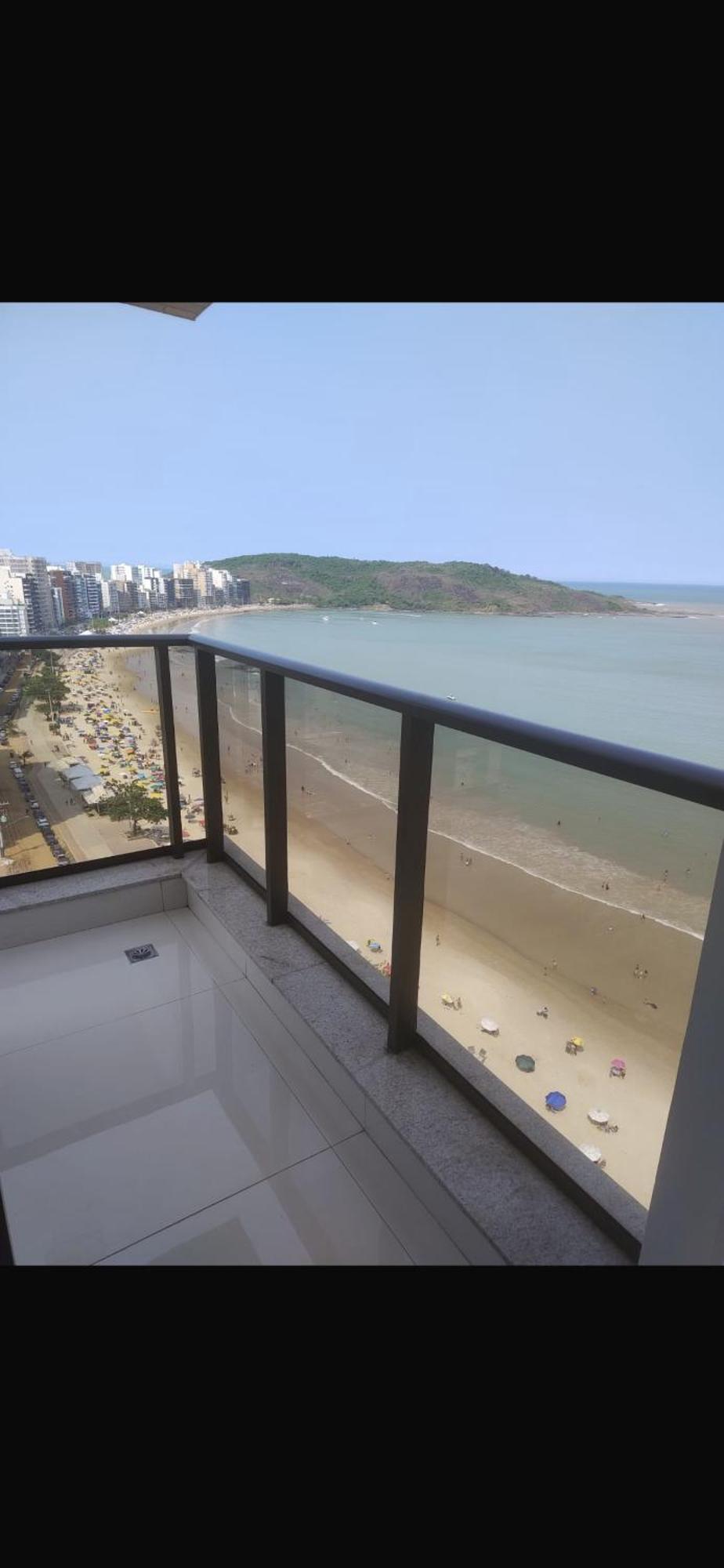 Malaga1201 Cobertura De Frente Para Praia Do Morro Guarapari Em Frente O Quiosque 19 エクステリア 写真