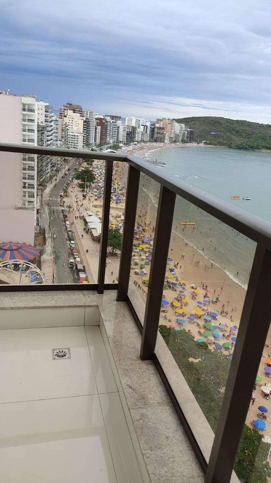 Malaga1201 Cobertura De Frente Para Praia Do Morro Guarapari Em Frente O Quiosque 19 エクステリア 写真